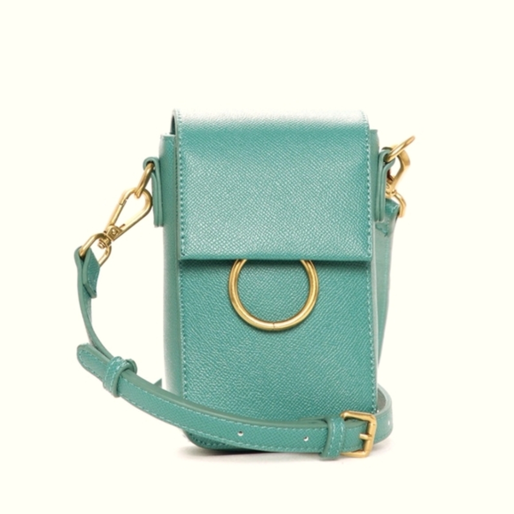 Teal Crossbody Mini Bag
